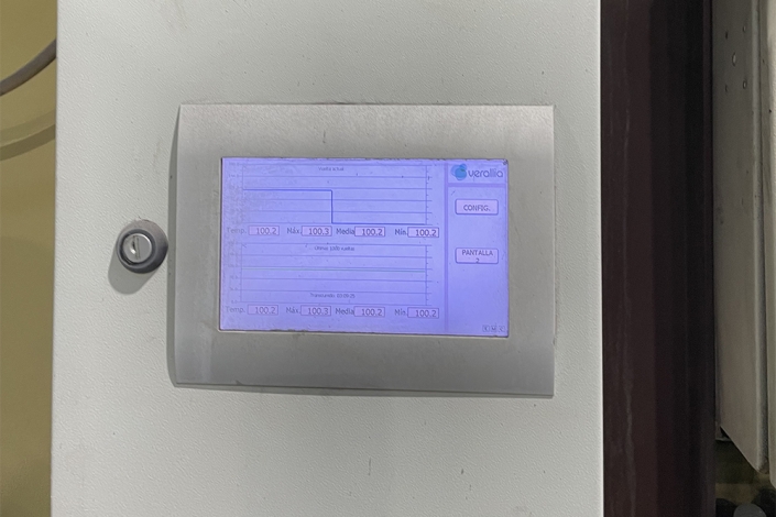 EMC - Electro Manteniments Castellar - Registrador de temperatura a l’Arca de recuit
